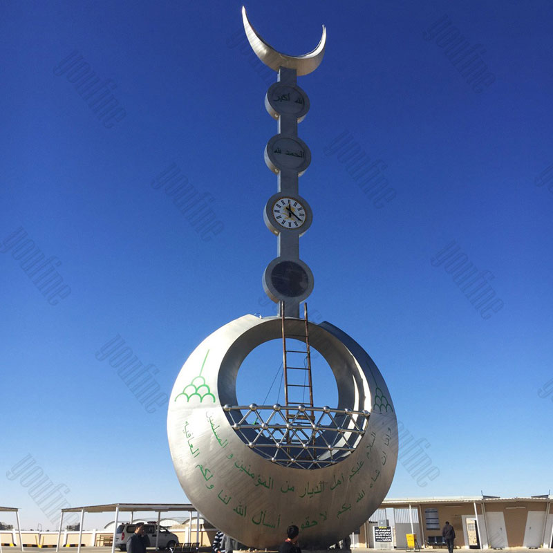 large metal sculptures for sale modern stainless steel sculpture for sale for garden decor UAE