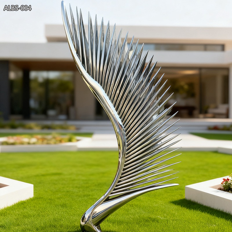 نحت أجنحة من الفولاذ المقاوم للصدأ