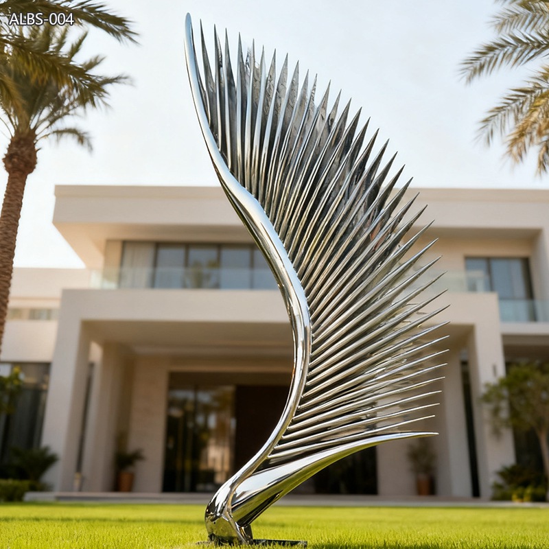 نحت أجنحة من الفولاذ المقاوم للصدأ